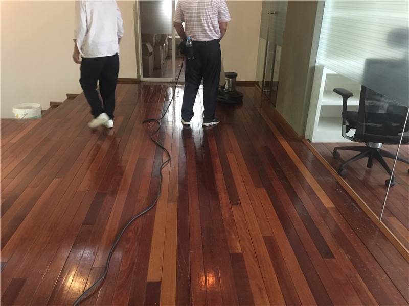 石峰区地面清洗案例