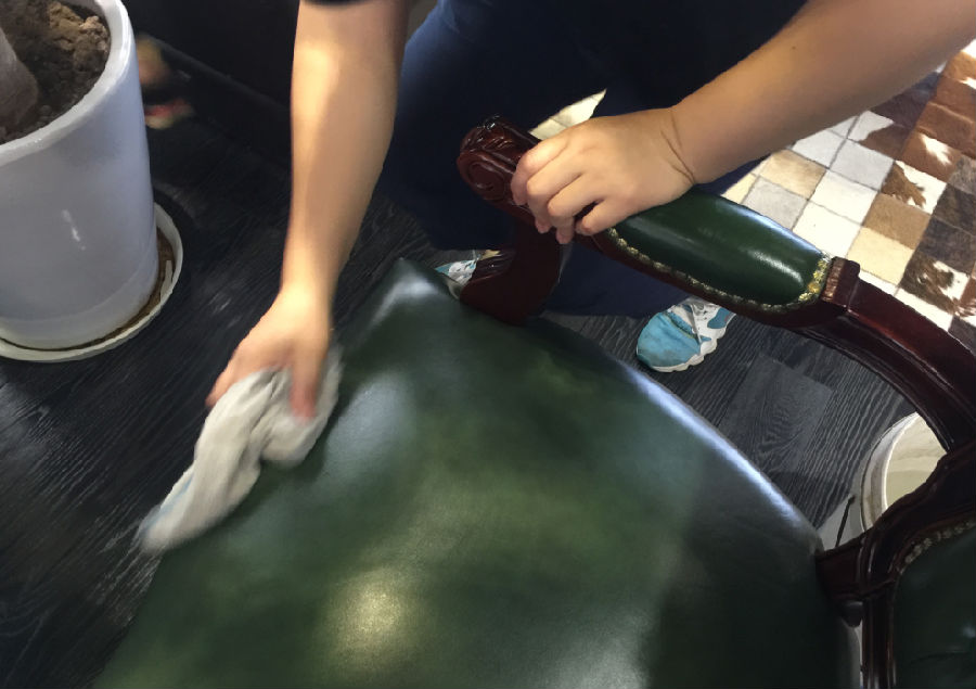 石峰区家具清洗案例